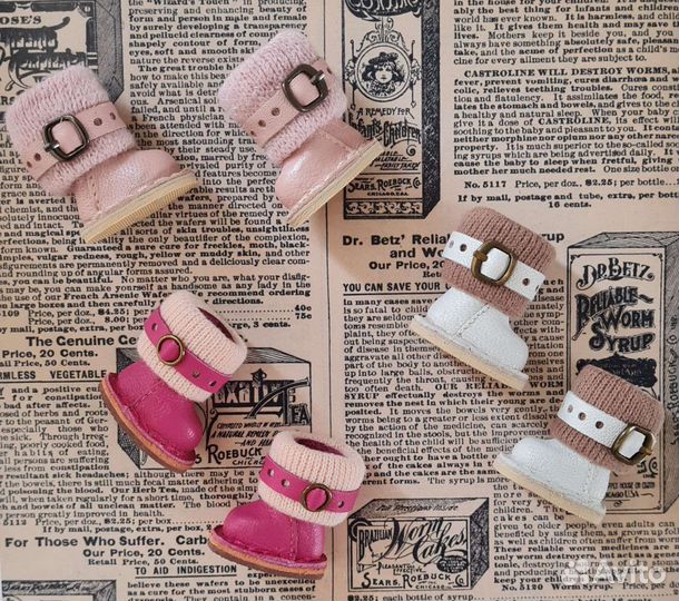 Обувь (сапоги) для кукол блайз/руруко/момоко/бобол