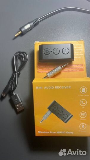 Авто Bluetooth HD audio ресивер + SD