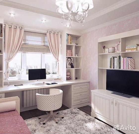 Рабочая зона у окна для Подростка