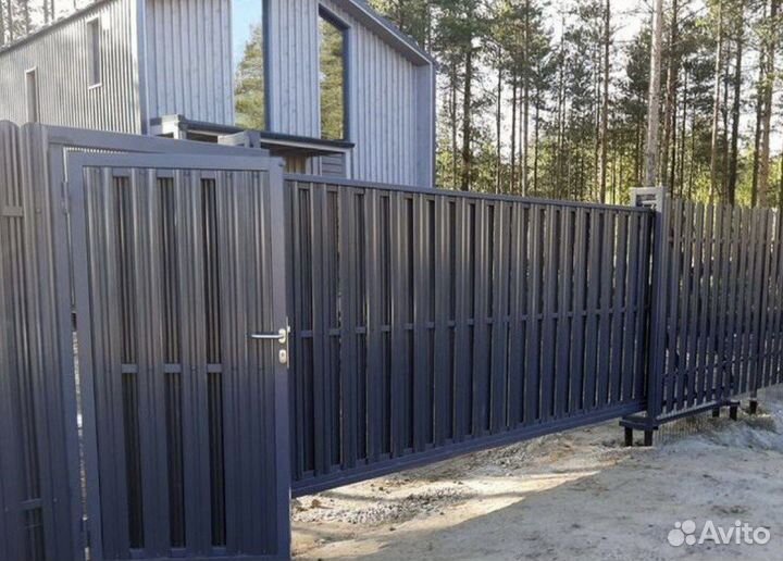 Откатные ворота