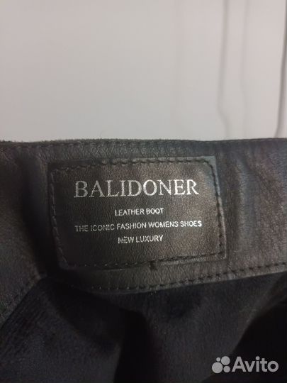 Сапоги женские 39 balidoner натур.замша