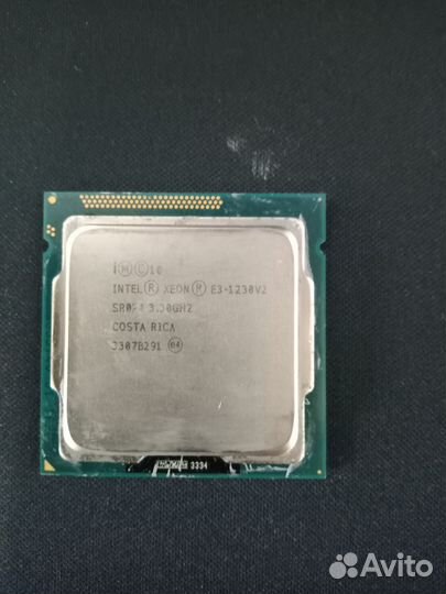 Intel Xeon E3 1230 v2 (i7-3770) сокет 1155