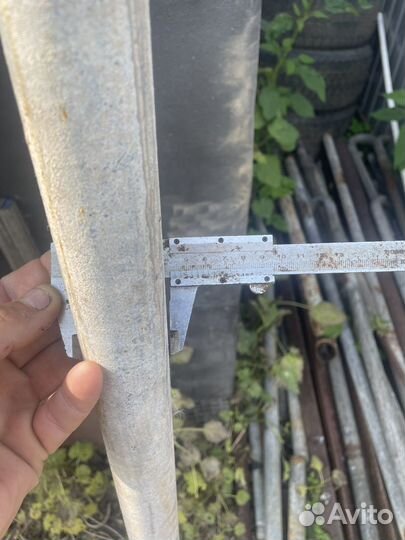 Труба металлическая 42 мм оценкованая