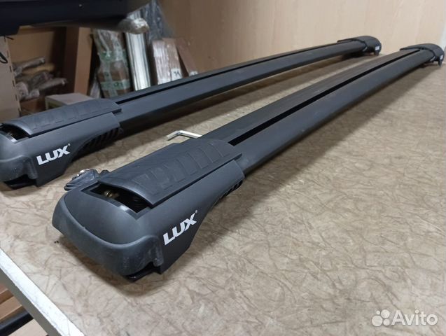 Багажник на рейлинги lux hunter