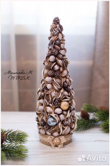 Елка искусственная из природных материалов