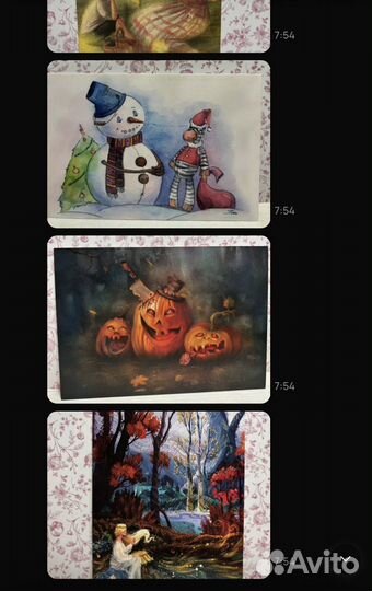 Открытки доя Анны 27 шт