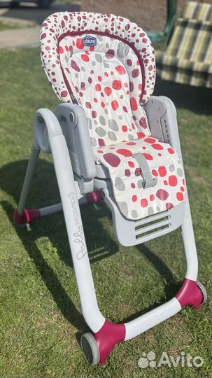 Стульчик для кормления chicco polly progress 5