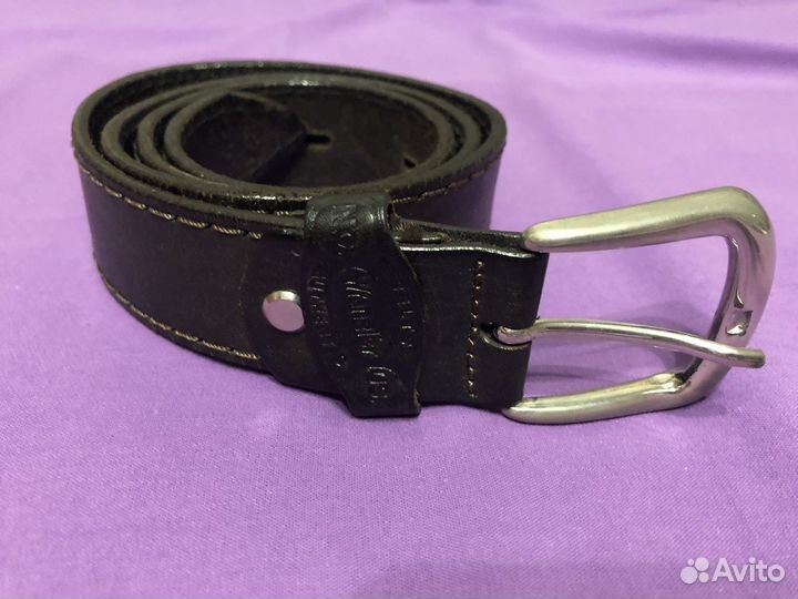 Кожаный ремень Wrangler