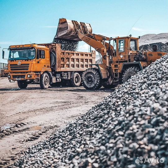 Щебень гравийный