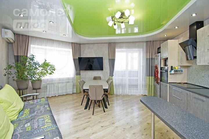 3-к. квартира, 113,9 м², 9/9 эт.