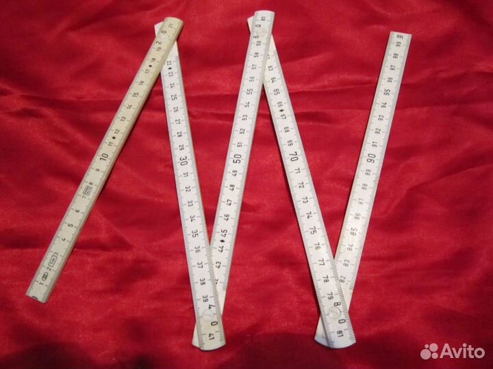 Метр складной Чехия