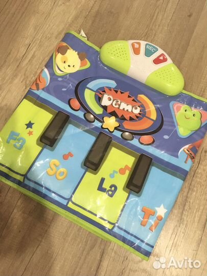 Развивающие игрушки музыкальный коврик пианино