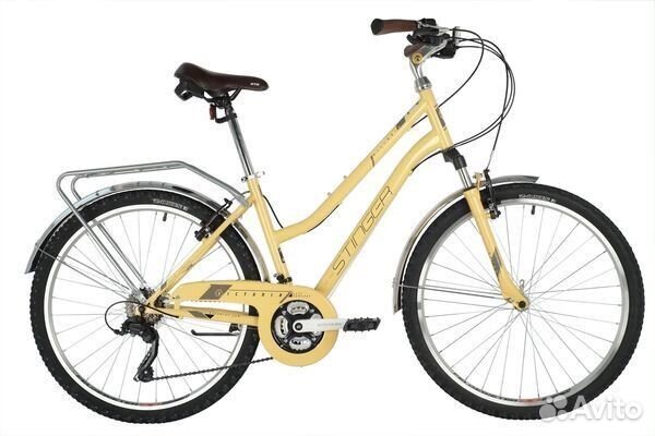 Велосипед stinger victoria 26 бежевый