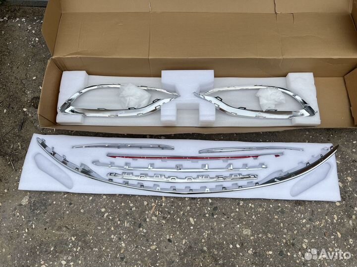 Хром на Mercedes Maybach w222