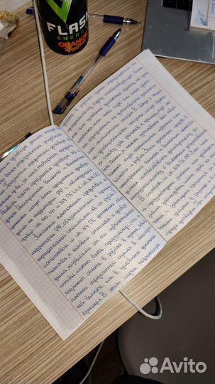 Перепишу от руки лекции, конспекты, рефераты