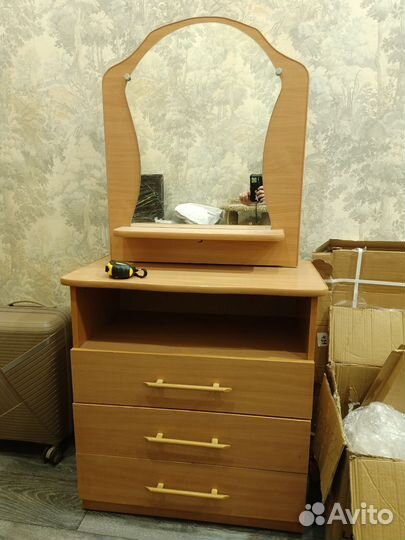 Комод с зеркалом бу