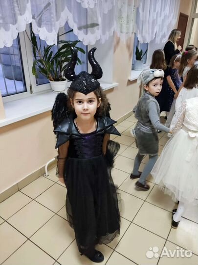 Костюм Малефисенты, рост 116-122-128