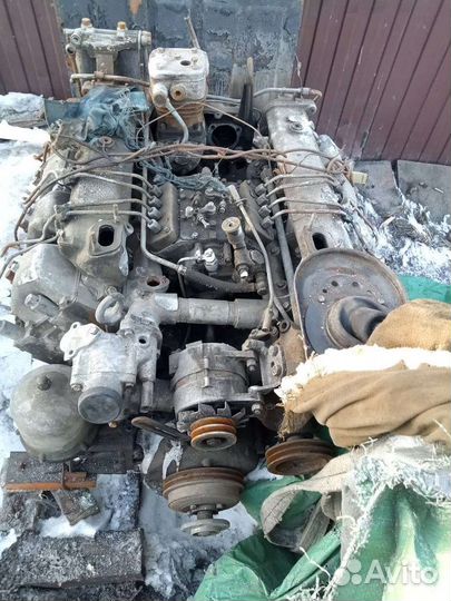 Двигатель на камаз 740 10 бу