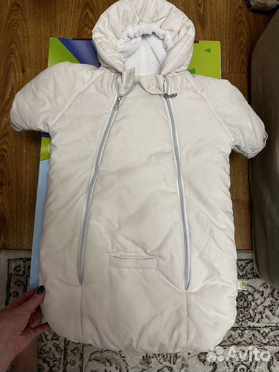 Зимний конверт в коляску