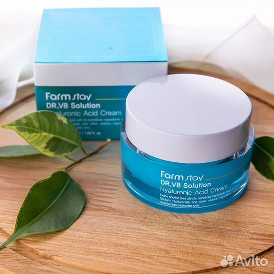 Крем для лица с гиалуроновой кислотой FarmStay