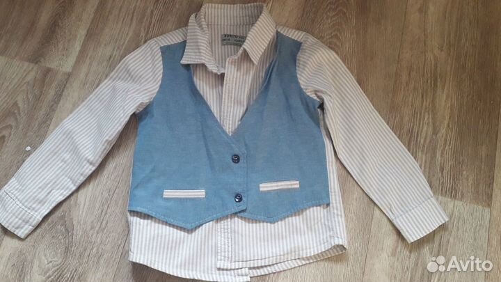 Рубашка-жилетка