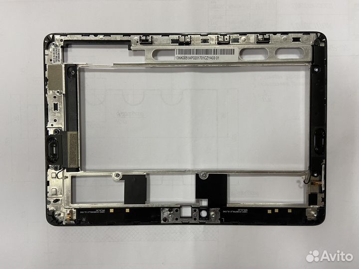 Рамка дисплейного модуля планшета MeMo Pad ME302KL