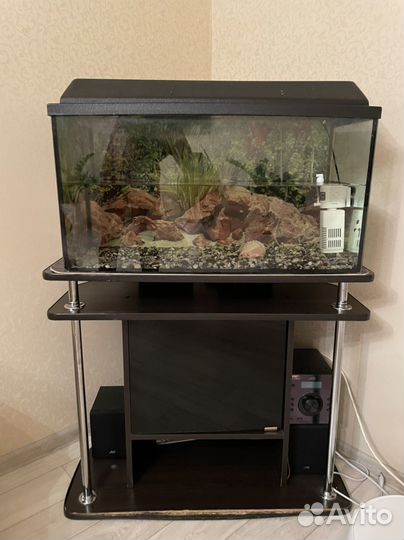 Аквариум с тумбой 100 л