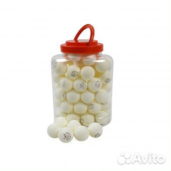 Шарики для настольного тенниса cliff 1*, 60 шт