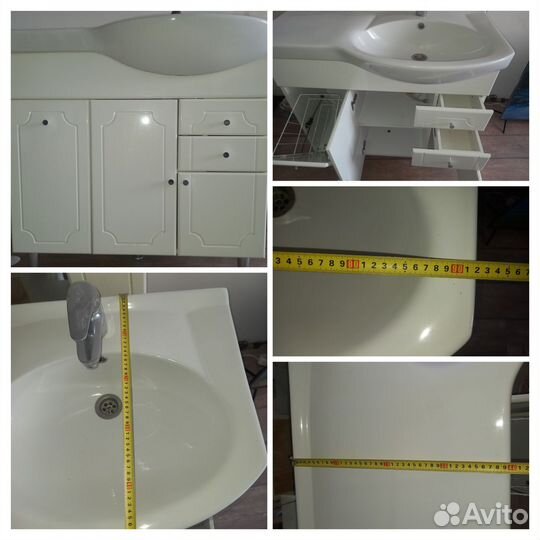 Тумба,зеркало с полочками,пенал для ванной