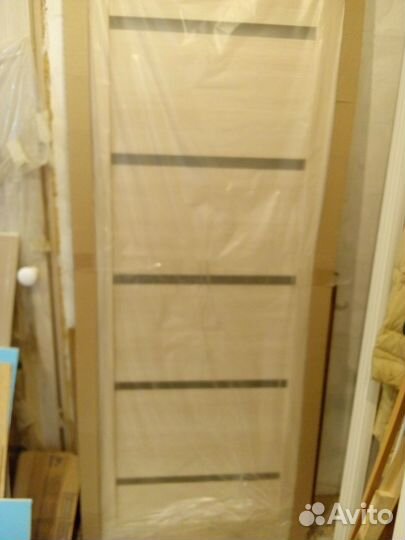Дверь межкомнатная новая Duplex Капучино 200*80
