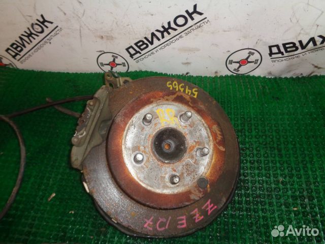 Тормозной барабан toyota ZZE127 зад право