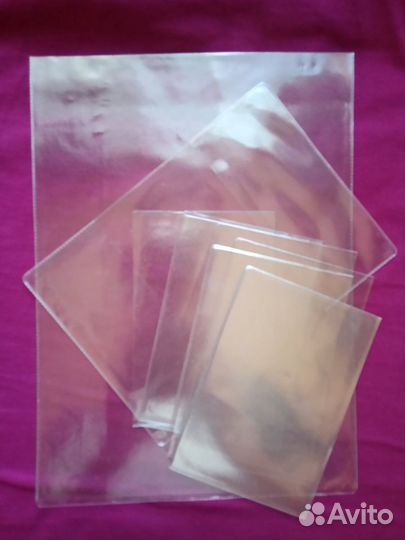 Набор.Чехлы для защиты листов паспорта, обложка