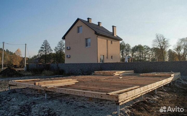 Винтовые сваи / монтаж