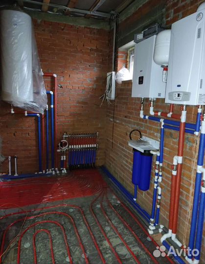 Водопровод, отопление, тёплый пол