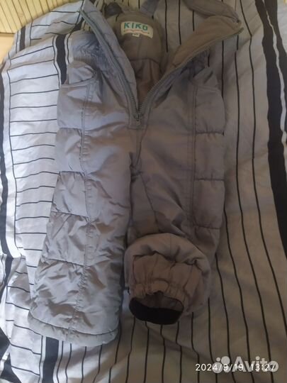 Зимний комплект для девочки 98