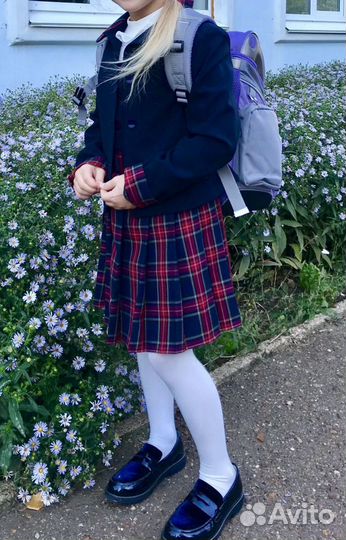 Школьная форма для девочки 128 р