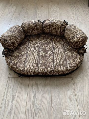 Лежак для кошки собаки новый