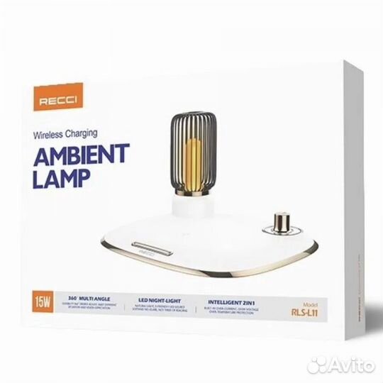 Беспроводное З/У recci amnient lamp RLS-L11 15W