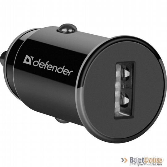 Автомобильный адаптер Defender UCA-12 чёрный