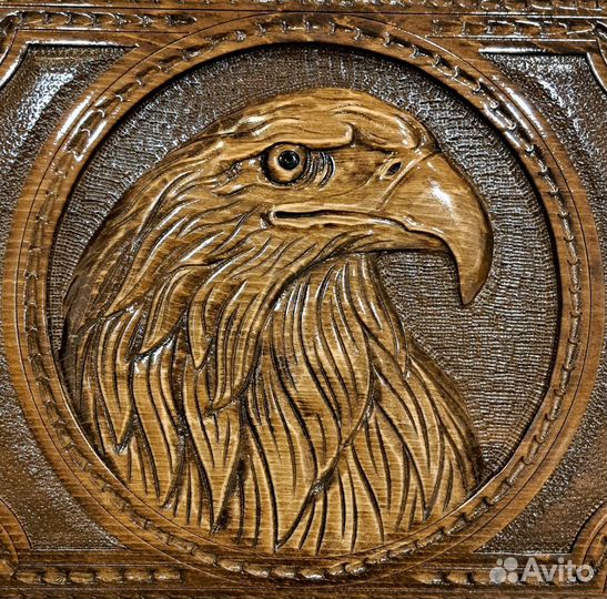 Нарды резные Золотой орёл (серия премиум)