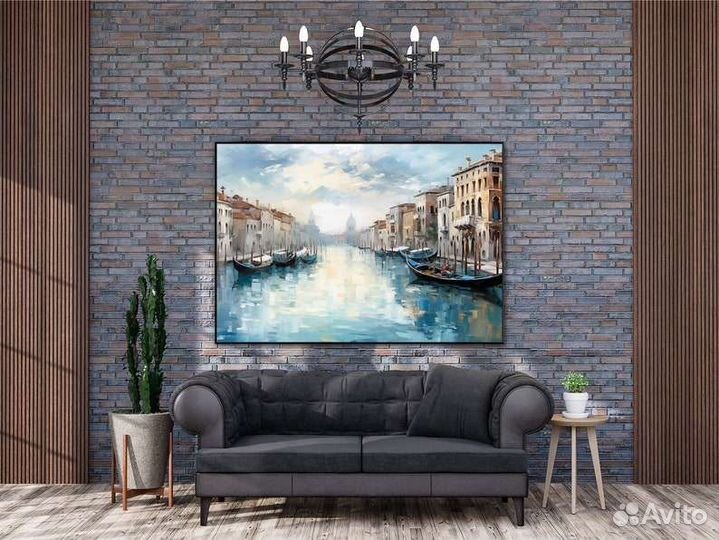 Картина маслом на стену Венеция