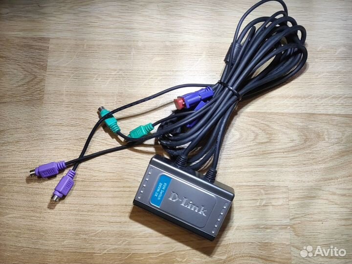 Kvm переключатель D-Link dkvm-2k 2-порта
