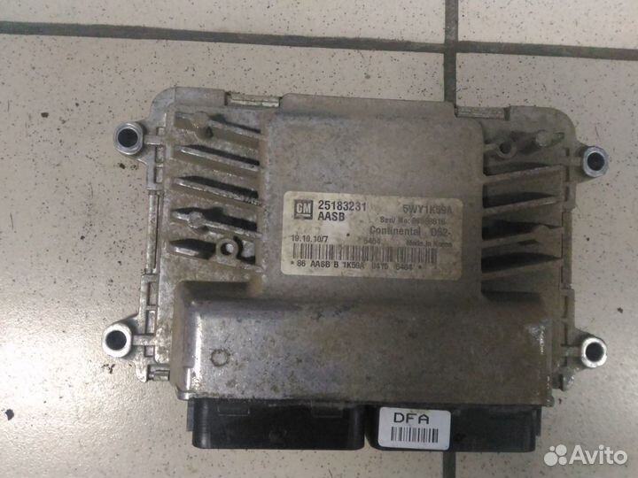 Эбу Chevrolet Spark M300 Спарк М300