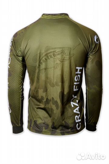 Джерси Crazy Fish Camo Fish Scale