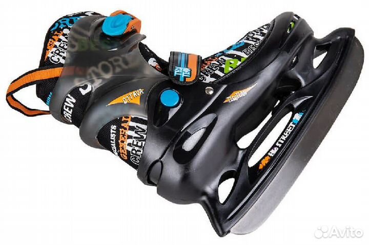 Коньки раздвижные детские Tech Team Ottava р.38-41