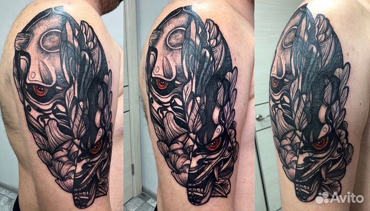 Тату в салоне