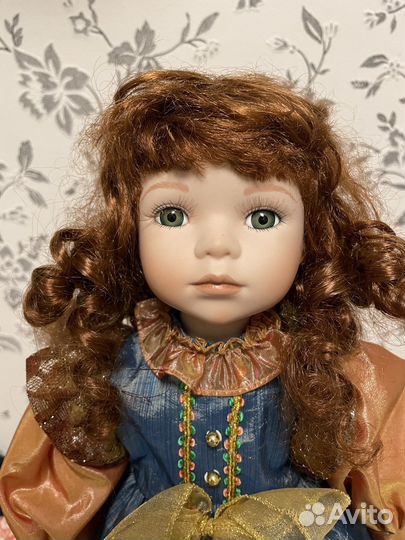 Кукла фарфоровая remeco collection лидия