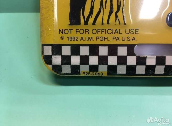 Номерной знак 