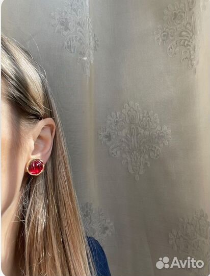 Винтаж в отличном состоянии.Зелёные клип.проданы