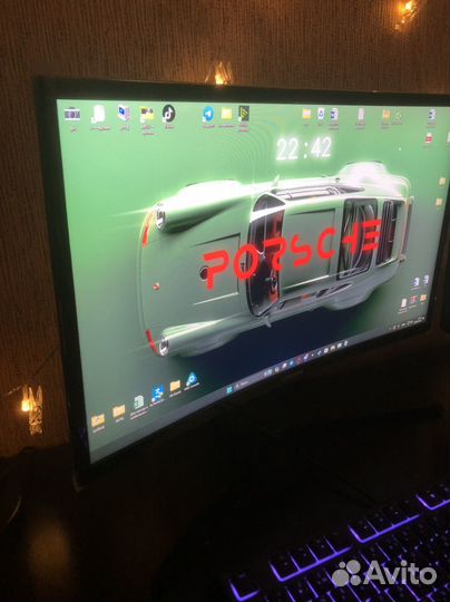 Монитор Samsung C24RG50FQI 144Гц 23.5